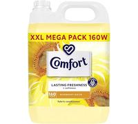 Comfort Sunshiny Days Fabric Softener, 4800ml, 160 Washes with Stay Fresh Technology