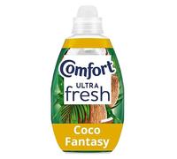 Comfort Ultra Fresh & Protect Fabric Conditioner Coco Fantasy 58 Washes 870ml - Long Lasting Fresh Fragrance, Fabric Softener for Soft Clothes & Easy Ironing