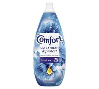 Comfort Ultra Fresh & Protect Fresh Sky Fabric Conditioner softener with Pro-Fibre Technology Protects Colour and Shape 78 washes (1.17 L)