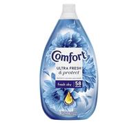 Comfort Ultra Fresh & Protect Fresh Sky Fabric Conditioner softener with Pro-Fibre Technology Protects Colour and Shape 58 washes (870 ml)