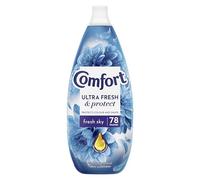 Comfort Ultra Fresh & Protect Fresh Sky Fabric Conditioner with Pro-Fibre Technology Protects Colour and Shape 78 washes (1.17 L)
