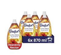 Comfort Ultra Fresh & Protect Heavenly Nectar Fabric Conditioner with Pro-Fibre Technology Protects Colour and Shape 58 washes(870 ml) - Case pack of 6