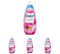 Comfort Ultra Fresh & Protect Sakura Dreams Fabric Conditioner softener with Pro-Fibre Technology Protects Colour and Shape 78 washes (1.17 L) (Pack of 4)
