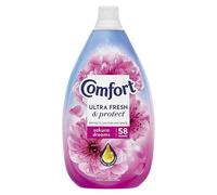 Comfort Ultra Fresh & Protect Sakura Dreams Fabric Conditioner with Pro-Fibre Technology Protects Colour and Shape 58 washes (870 ml)