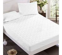 Comfort Valley Quilted Mattress Protector 30cm/12” Deep Fitted Mattress Cover 4FT