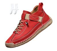 Comfort Wear Orthopedic Shoes, Women Men Orthopedic Support Handmade Leather Shoes, Soft Comfort Orthopedics Support, Slip On Flat Loafers (P7,41)