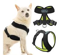 Comfort X Harness Dual Snap Mesh, Neon Black, Small