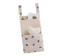 Comfortabale Cotton Nursery Storage Bag with Capacious Compartment Ideal for Storing Newborns Items and Toy Multifunctional Nappy Storage