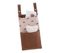 Comfortabale Cotton Nursery Storage Bag with Capacious Compartment Ideal for Storing Newborns Items and Toy Multifunctional Nappy Storage