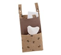 Comfortabale Cotton Nursery Storage Bag with Capacious Compartment Ideal for Storing Newborns Items and Toy Baby Diaper Storage Bag
