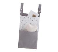 Comfortabale Cotton Nursery Storage Bag with Capacious Compartment Ideal for Storing Newborns Items and Toy Multifunctional Nappy Storage