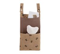 Comfortabale Cotton Nursery Storage Bag with Capacious Compartment Ideal for Storing Newborns Items and Toy Multifunctional Nappy Storage