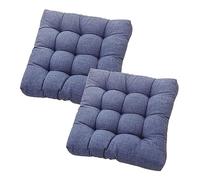 Comfortable 45x45 cm Square Seat Cushions for Indoor & Outdoor Chairs Padded Back Cushion for Swing Kitchen Garden Office - Cozy Seating Solution