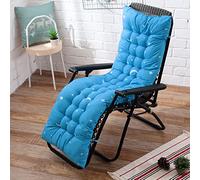 Comfortable 48x160cm Lounge Chair Cushion Soft Patio Chaise Pad for Rocking Chairs Plush Recliner Seat Cushion Outdoor Furniture Cushion for Ultimate Relaxation