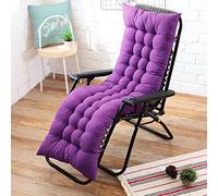 Comfortable 53x170cm Padded Chaise Lounge Cushion Soft Recliner Pillow for Garden Chairs Perfect for Rocking Chairs and Patio Seating Outdoor Lounge Comfort