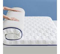 Comfortable 9cm Thick Soft Latex Futon Mattress - Durable & Breathable Bed Mat for Bedroom & Dorm Sleep Support - Ultimate Comfort for Home Use