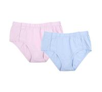 Comfortable Adaptive Underwear - Hospital-Ready Undergarments for Elderly Women with Easy Closure and Elastic Design, Ideal for Post-Surgery and Incontinence Care (Pink+Blue, Small)