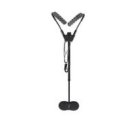 Comfortable Adjustable Saxophone Shoulder Harness with Aluminum Metal Hook - Ideal Sax Neck Strap Holder for Alto Sax - Saxophone Shoulder Harness for Neck Support
