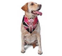 Comfortable and Breathable pet Scarf for Outdoor Walks and Home Feeding | Orchid Praying Mantis Printed Pet Scarves Are Comfortable And Breathable For Outdoor Walks And Home Feedings