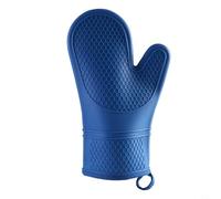 Comfortable and Safe Silicone Oven Mitts, for Cooking and Baking with Heat Protection (C)