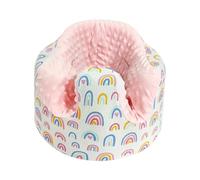 Comfortable Baby Floor Seats Case Rainbow Designing 0-2 Year Boys and Girls Chair Sleeve for Bumbo Baby Machine Washable Cover