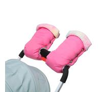 Comfortable Baby Strollers Hand Warmer Breathable Gloves Cold Resistant with Fleece Lining Easy Attach to Strollers
