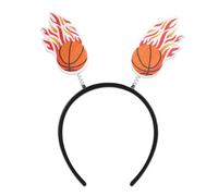Comfortable Basketball Hairband for Boys Girls Fabric Sport Theme Head Accessory Team Spirit Cheerleader Headwear Sport Event Headwear