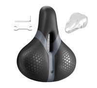 Comfortable Bike Seat | Padded Saddle Seat Cushion Replacement - Shock Absorbing Long Distance Support for Boys Men Adults Girls Youth