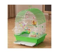 Comfortable Bird Cage Parrot Cage Special Ecological Villa Large Home Use Practical(Green)