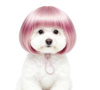 Comfortable Breathable Pet Wigs Funny Dog & Cat Wigs For Small Medium Pets