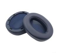 Comfortable breathable replacement ear pads for Sony WH-XB910N, crafted from sponge and cloth materials a secure fit and enhanced audio experience (Deep Blue1)