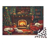 Comfortable Cabin Jigsaw Puzzles for Adults 1000 Piece Jigsaw Puzzles for Adults Kids Learning Educational Toys Family Games Christmas Birthday GiftsPremium & Durable for Stress Relief 1000pcs (75x50c