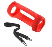 Comfortable Carrying Handle Case with Durable Silicone Shell Anti-Scratch Design Shoulder Strap for Compatible Hearing Devices