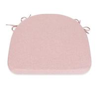 Comfortable Chair Cushion - 44x43x5cm Thick Foam Padding with Removable Cover and Secure Ties - Durable Seat Pad for Indoor/Outdoor Home, Patio, Garden - Portuguese Premium Fabric (Rose, Pack of 1)