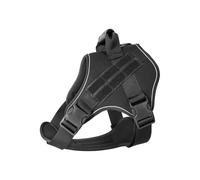 Comfortable Dog Harness Tacticals Design Vest Adjustable Strap Secure Control For Daily Walks Hiking Camping Breathable Dog Harness