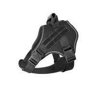 Comfortable Dog Harness Tacticals Design Vest Adjustable Strap Secure Control For Daily Walks Hiking Camping Breathable Dog Harness