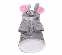 Comfortable Dog Jumpsuit with Sleeves, M | Easy Pullover Design, Elephant Costume for Dog, soft, Halloween, Photo Shoots, young dogs