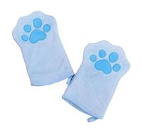 Comfortable Dog Towel Glove Offer Quick Drying And Warmth For Pet After Baths Or Swimming Cleaning Glove Drying Mitt