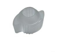 Comfortable Door Knob Grip Cover Converts Difficult To Use Handles Into Practical Push Devices For Improved Mobility(Is transparent)