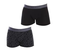 Comfortable Elastic Cotton Boxer Briefs, male, Replay, Underpants, Black, S, Underwear S