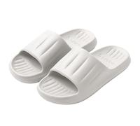 Comfortable Flat Sandals for Women Black Sandals Women's Slippers Ladies Summer Indoor Home Bathroom Home Casual Slippers Sliders Womens Black Size 6 2.5 UK Girls (White, 5.)