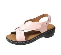 Comfortable Flat Sandals for Women Sandals Size 6 Slippers Female Soft Non Wear Resisting Flat Beach Flops Lady Women Slippers Sliders Womens Size 4 Black 8 Wide Fit (Khaki, 4.5)