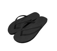 Comfortable Flip Flop Bathing Shoes Summer Beach Shower Swimming Sports Sandals Daily Outdoor Travel Surfing Toe Separator Toe Split Cool Drag Unisex Flip Flops Women Men Thong Sandals, black, 10 UK