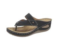 Comfortable Flip Flops for Women with Strap Women's Slippers Summer Clip Toe Wedge Heel Lightweight Flip Flops Wear Beach Vacation Comfortable Casual for Indoor & Outdoor Holiday Summer (Black, 6)
