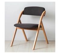 Comfortable Folding Wooden Kitchen Chairs with Padded Seats Stackable Dining & Patio Chairs Easy Sto Indoor Loun Recliner (Sle2)