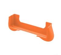 Comfortable Gamepad Modified Grip for Retroid Pocket Flip 2 - Textured Rubber Style for pla Handle Reducing Fatigue - Ergonomic Holder for Gamers 15.8x2.7x4.8cm(Orange)