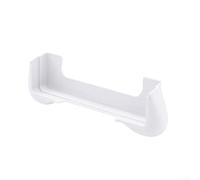 Comfortable Gamepad Modified Grip for Retroid Pocket Flip 2 - Textured Rubber Style for pla Handle Reducing Fatigue - Ergonomic Holder for Gamers 15.8x2.7x4.8cm(White)