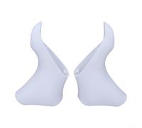 Comfortable Gear Shift Covers for ST 5600/5601/6600 Silicone Brake Lever Hoods Offering Enhanced Grip (White)
