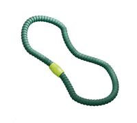 Comfortable Gentle Spring Waist Training, Dark Green, 1-Section 2KG | Ribbed Outer Surface, Foldable Space-Saving Design, for Waist Training