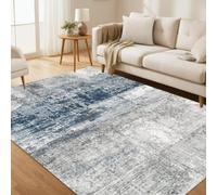 Comfortable Grey Blue Small Rugs for Living Room90x160CM WearResistant Sound Insulation Custom Perfect for Home Décor and Cozy Spaces